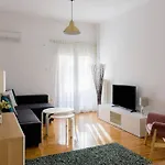 Brand New Decorated Flat For 4 Ppl In Pagrati