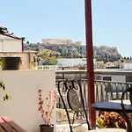 Mosaics Athens Central Studio With Acropolis View