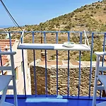 The Blue And White House In Ioulis, Kea