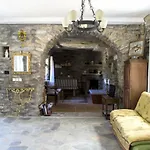 Charming House In Kastanies With Fireplace And View