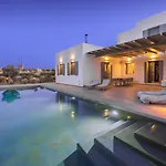 Villa Cactilia In Punda Beach Paros For 8 With Private Pool