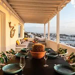 Yalos Mykonos 3 Bedroom Luxury Home In Mykonos Town With Sea & Sunset View