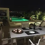 Athens Lycabettus Hill Penthouse, Private Roof Garden & Pool