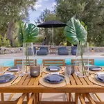 Entire Filitsa'S Stonehouse In Paxos With Pool
