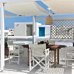 White Cycladic Town House With Sea Vew
