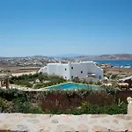 Luxury Mykonos Villa - Stunning Seaviews - 4 Bedrooms - Jacuzzi - Agia Sofia Villa