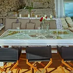 Exquisite Mykonos Villa - Villa Cielo - 2 Bedroom - Private Pool And Outdoor Jacuzzi | Panoramic Sea And Sunset View - Gym - Helipad - Tennis Court - Kastro