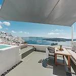 Penthouse Villa Tv Fira Santorini