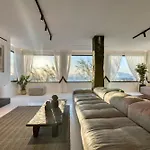 Mykonos Town Black Villa With Cave Heated Pool