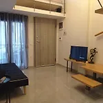 Minimal Two-Floor Apartment