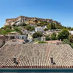 Amazing View Of Acropolis And Anafiotika In Plaka