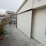 Athens 5Th Floor Studio, Huge Balcony, View, Near Stores And Park