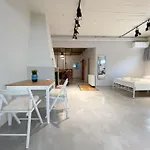 Industrial Studio With Patio