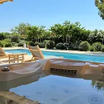 White Pearl Villa Naxos With Private Swimming Pool