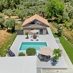 Luxury Waterfalls Villa Nidri Privet Pool Jaccuzi