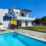 Navy Greece Villa With Swimming Pool & Sea View