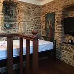 Medieval Double Storey Stone House In Pyrgi Chios