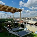 Rooftop Mini Suite-Roof Deck-Sunbeds-City View
