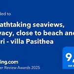 Villa Pasithea - Breathtaking Seaviews, Infinity Pool, Privacy, Close To The Beach