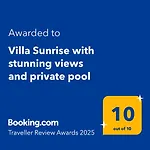 Villa Sunrise With Stunning Views And Private Pool
