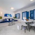 Beautiful Santorini Villa 2 Bedrooms Private Pool Magical Sea Views Karterados