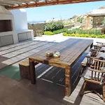Luxury Mykonos Villa Stunning Seaviews 4 Bedrooms Jacuzzi Agia Sofia Villa
