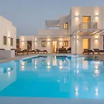 Beautiful Paros Villa 1 Bedroom Villa Rock Private Jacuzzi Garden View Naousa