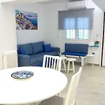 Cycladic Style Apt In Athens