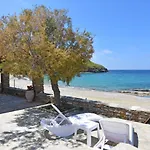 The Stone Beach House In The Area Of Kampi, Koundouros
