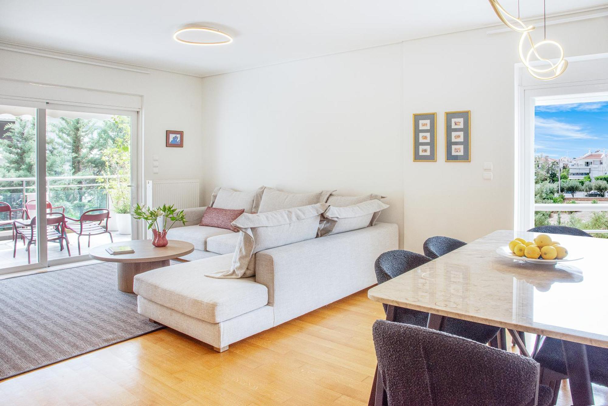 Bright And Luxurious 2br In Glyfada Apartment *