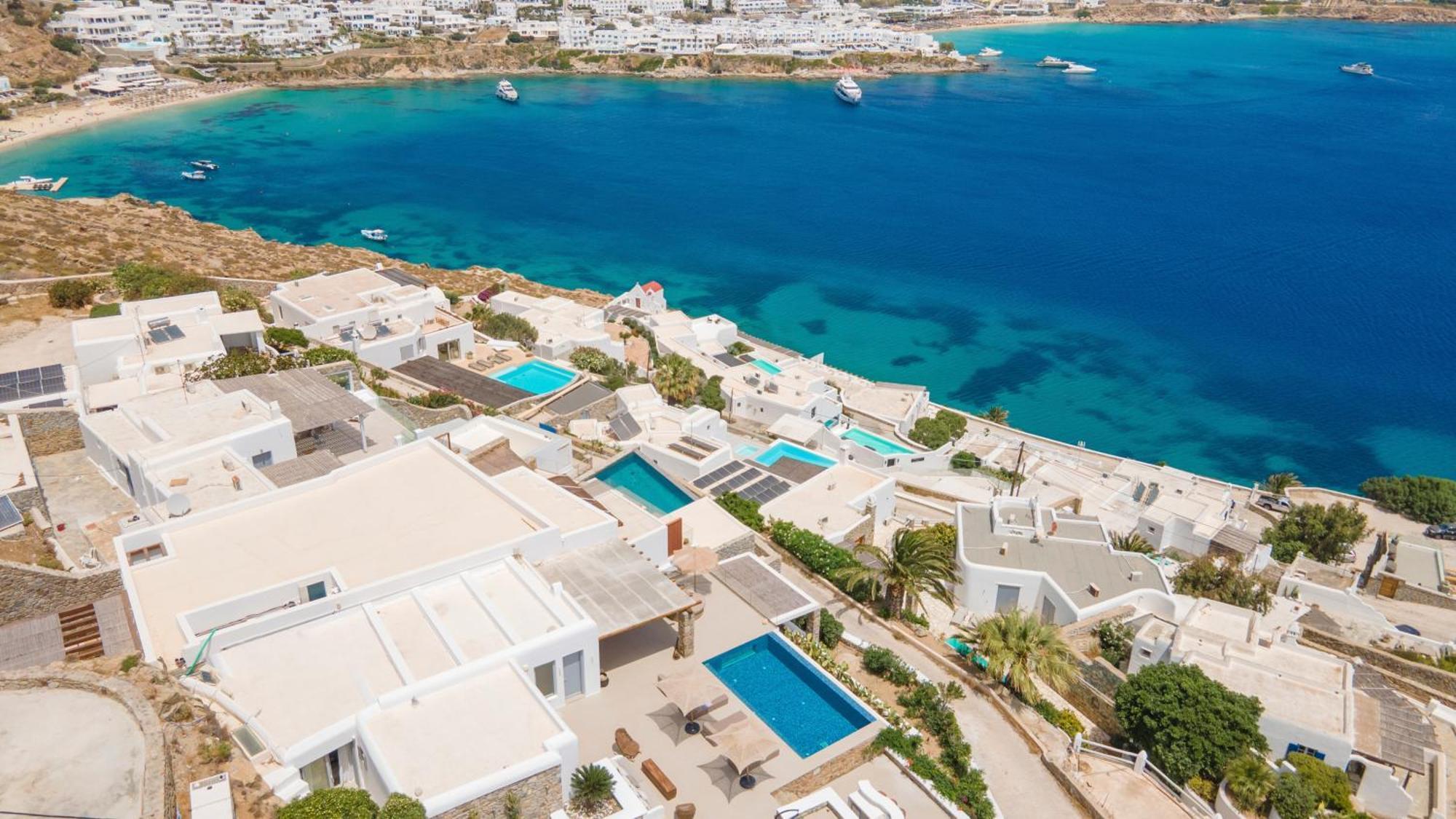 Villa Paoli - Private Pool, Sea View & Jacuzzi Mykonos Town