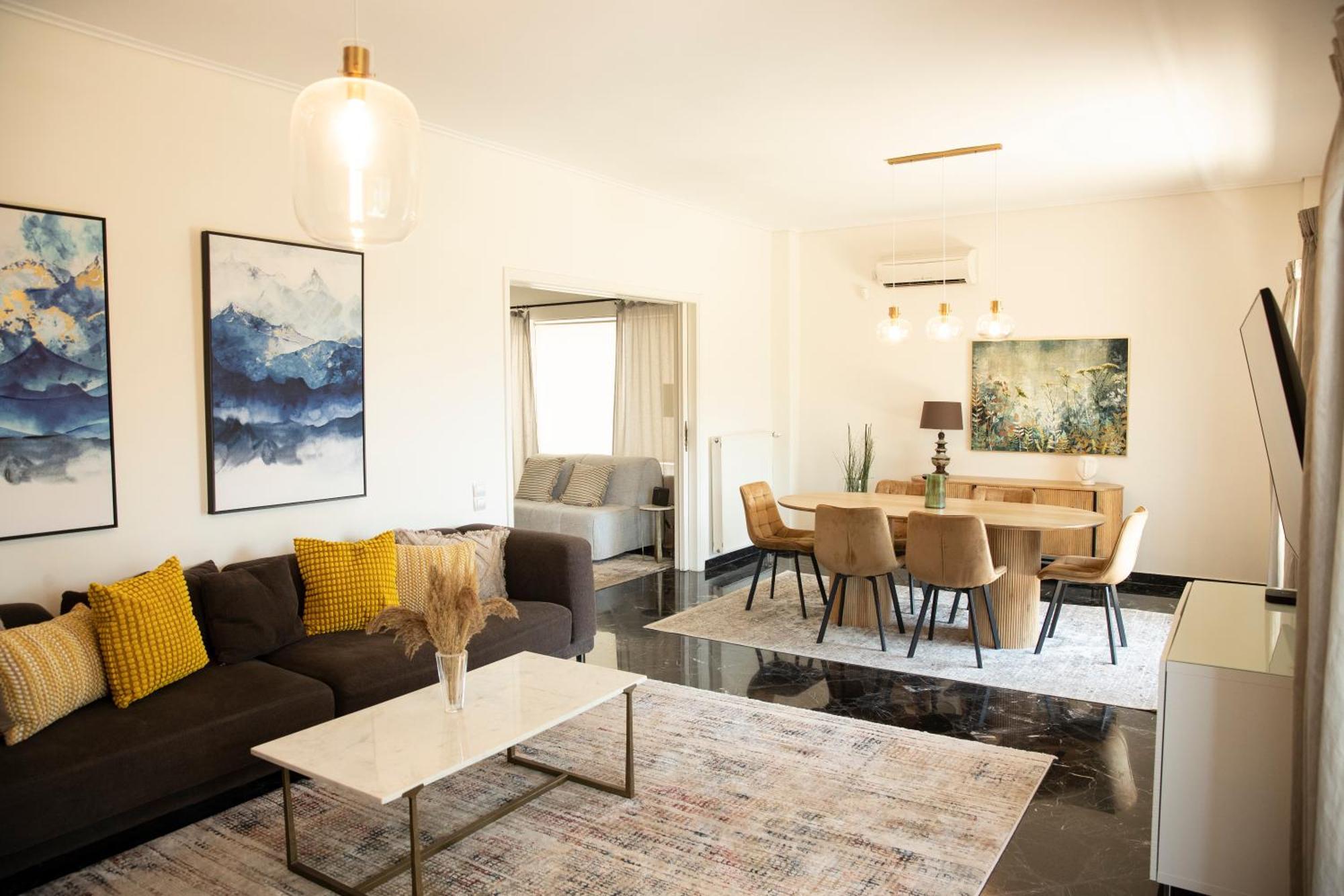 Spacious Glyfada Golf 4br -near + Shops Appartamento Atene