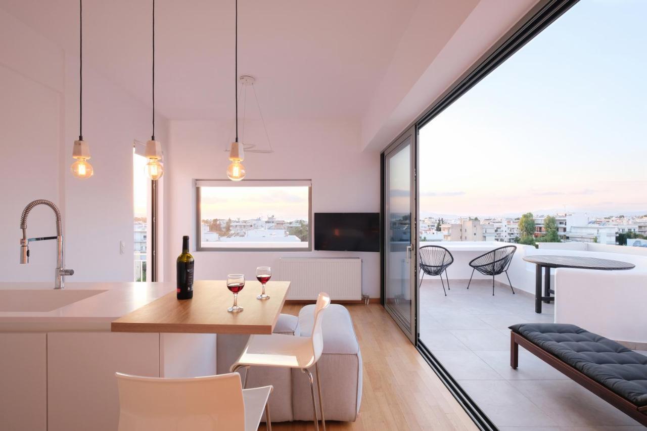 Amazing At Glyfada With Sea View & Jacuzzi Apartmán *