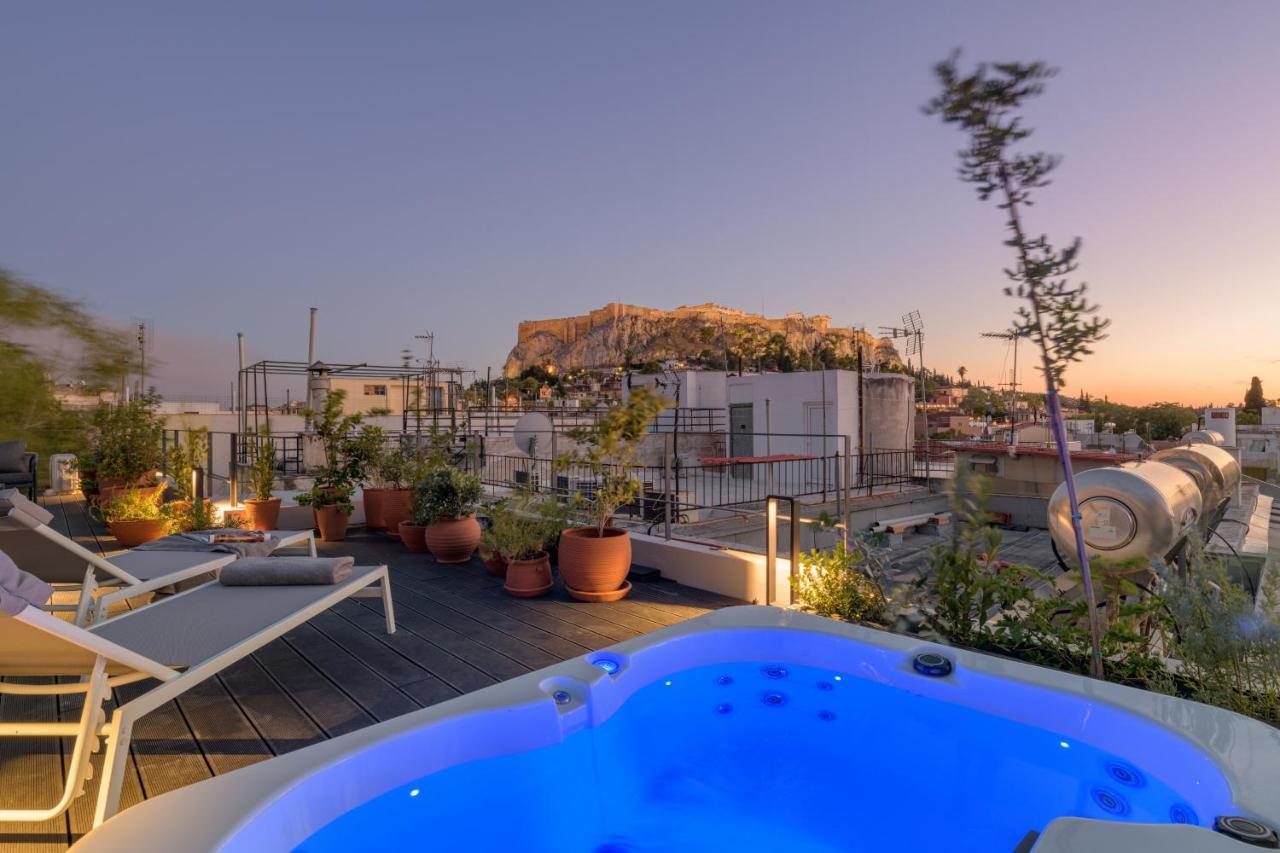 Apartament Meno With Private Terrace - Jaccuzzi, Acropolis View
